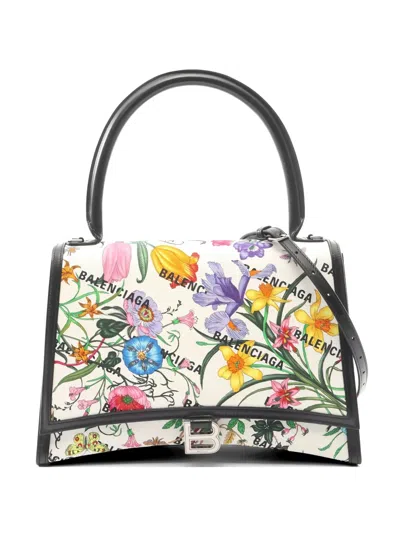 Pre-owned Gucci X Balenciaga 2010s Hourglass Two-way Handbag In White