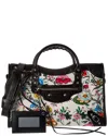 Gucci X Balenciaga Medium Canvas & Leather Tote In White