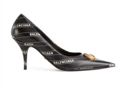 Pre-owned Gucci X Balenciaga The Hacker Project Knife Pump (women's) Sneakers In Black