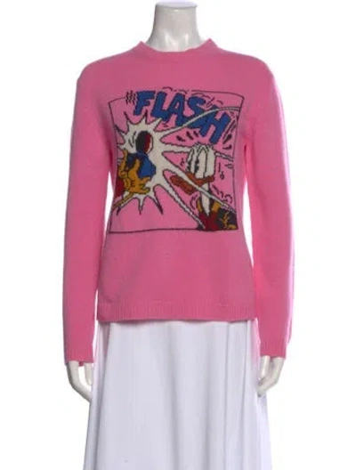 Pre-owned Gucci X Disney 2021 Wool Sweater In Pink