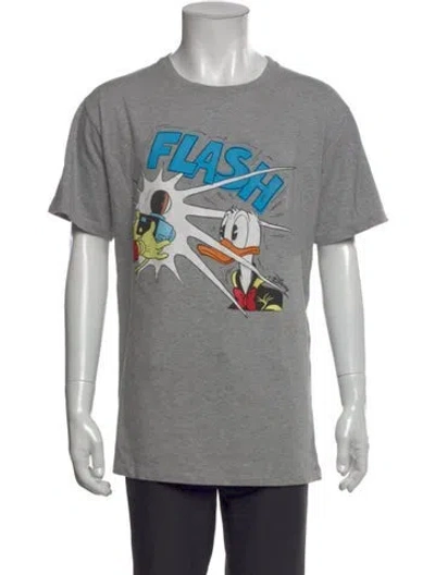 Pre-owned Gucci X Disney 2022 Graphic Print T-shirt In Gray