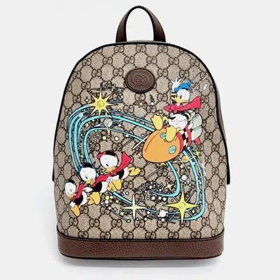 Pre-owned Gucci X Disney Backpack (552884) In Multicolor
