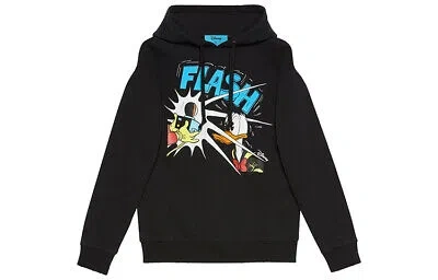 Pre-owned Gucci X Disney Donald Duck Hooded Sweatshirt 'black'