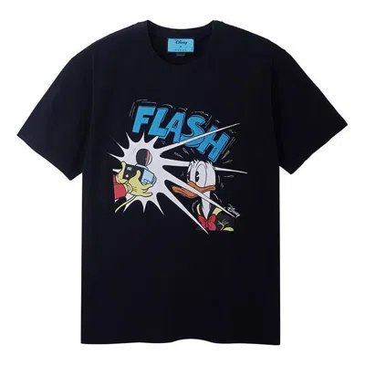 Gucci X Disney Donald Duck Print T-shirt 'black/multicolor'