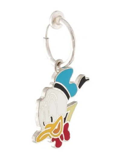 Pre-owned Gucci X Disney Donald Duck Single Earring In Multi
