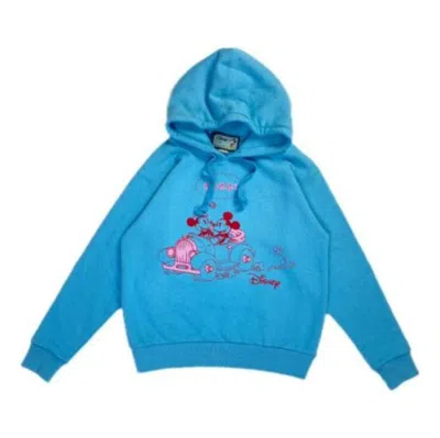Gucci X Disney Graphic Hoodie 'light Blue'