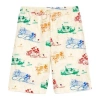 Gucci X Disney Joint Printed Linen Shorts For Men White