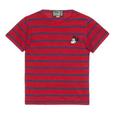 Gucci X Disney Linen Unisex Red And Blue