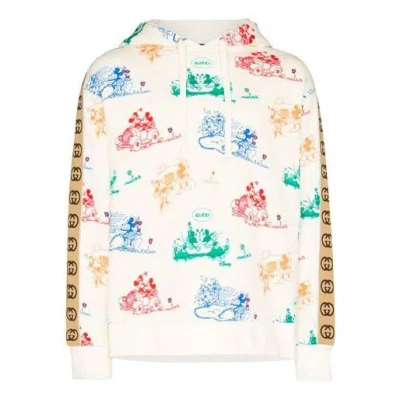 Gucci X Disney Mickey Mouse Printed For Men White