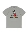 Gucci X Disney Oversized Logo-print T-shirt In Gray