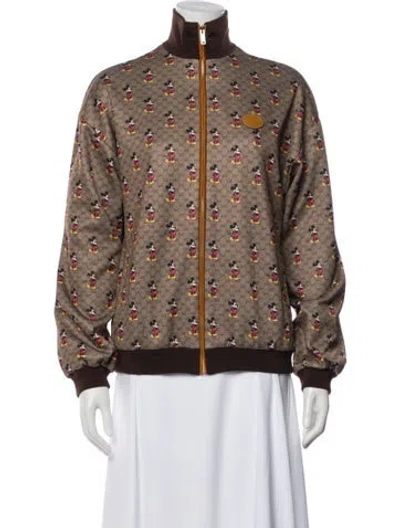 Pre-owned Gucci X Disney Printed Bomber Jacket In Neutral