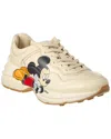 Gucci X Disney Rhyton Sneaker In White