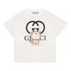 Gucci X Doraemon Graphic Tee 'ivory' In White