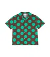 Gucci Brown Shirt For Kids With Sun In Brown