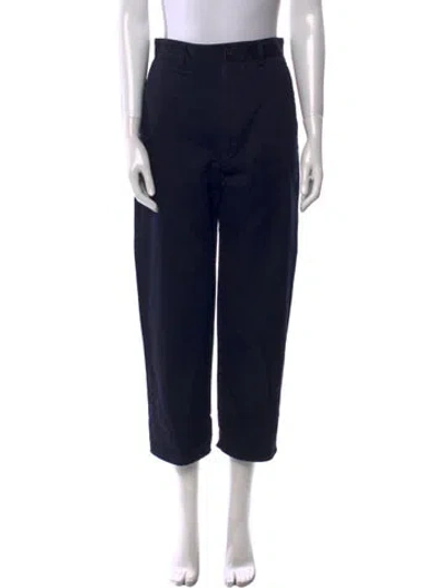 Pre-owned Gucci X Garden Straight Leg Pants In Blue