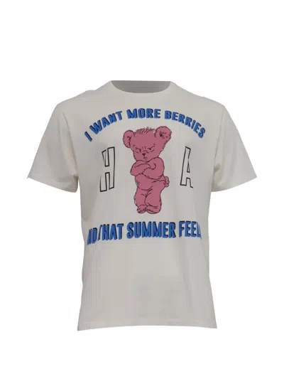 Pre-owned Gucci X Ha Ha Ha Bear T-shirt In Neutral