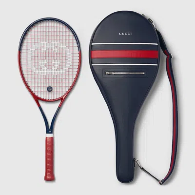 Gucci X Head Tennis Racket In Blue