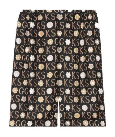 GUCCI GUCCI X KEN SCOTT PRINTED SHORTS