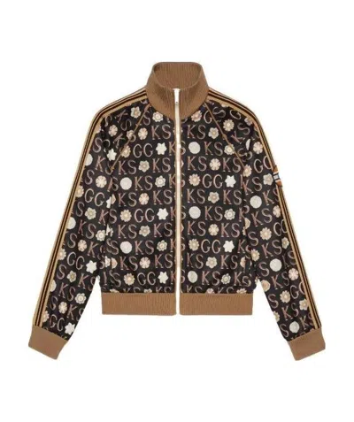 GUCCI GUCCI X KEN SCOTT PRINT ZIP-UP JACKET