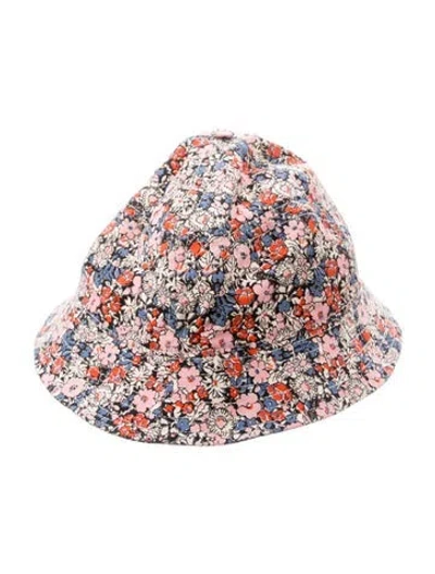 Pre-owned Gucci X Liberty Cotton Floral Print Bucket Hat In Pink