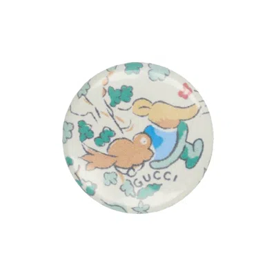 Pre-owned Gucci X Liberty London Floral/animal Print Brooch 'multicolor' | Multi-color | Men's Size Onesize