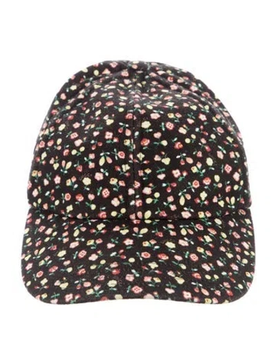 Pre-owned Gucci X Liberty Patterned Baseball Cap W/ Tags In Black