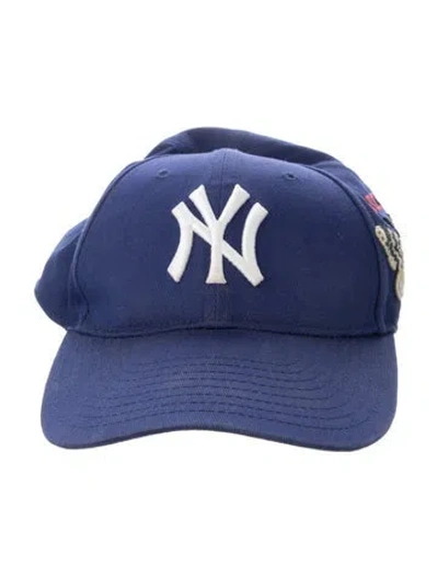 Pre-owned Gucci X Mlb Baseball Cap In Blue