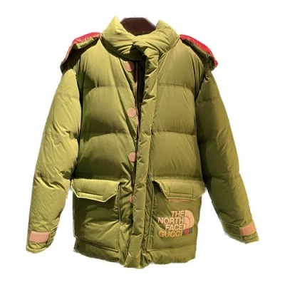 Pre-owned Gucci X North Face  Puffer Jacket In All Sizes In Green