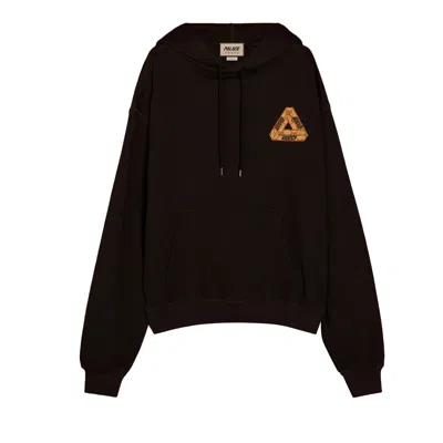 Pre-owned Gucci X Palace Hoodie With Triferg Gg Patch 'black'