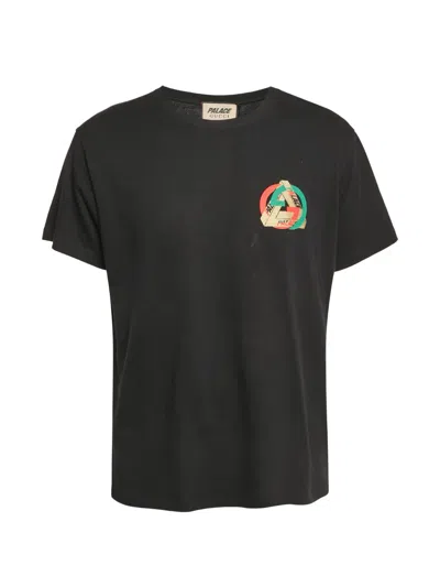 Pre-owned Gucci X Palace Logo T-shirt In Black