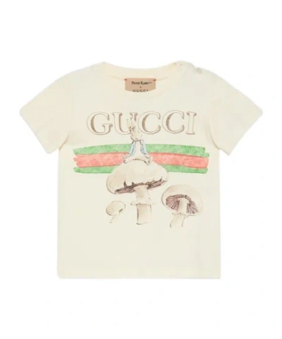 Gucci X Peter Rabbit Cotton T-shirt In White