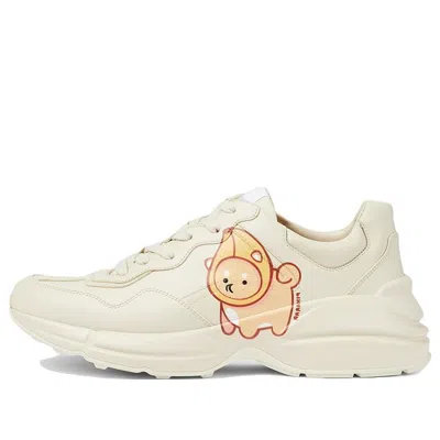 Gucci X Pikarar Rhyton Sneakers 'animal Print'
