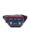 Gucci X The Jetsons Canvas Belt Bag In Blue