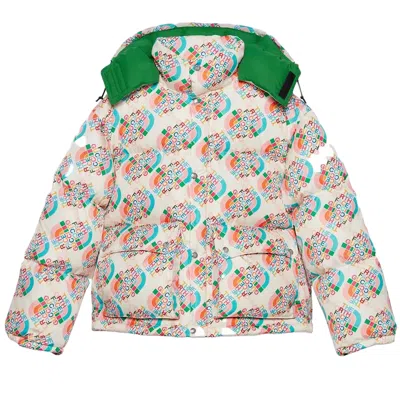 Pre-owned Gucci X The North Face Down Jacket 'multicolor/ivory' | Multi-color | Women's Size M