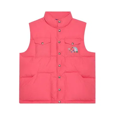 Pre-owned Gucci X The North Face Down Vest 'pink' | Men's Size Xl