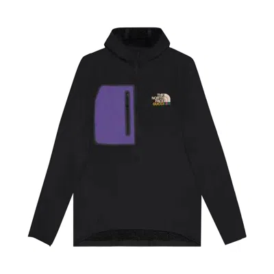 Pre-owned Gucci X The North Face Fleece Pullover 'black/purple' | Men's Size M