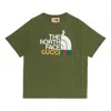 Gucci X The North Face Fw21 Logot 'dark Green'