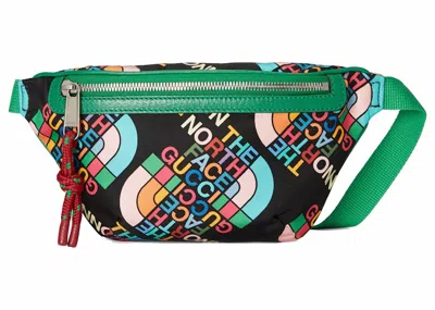 Pre-owned Gucci X The North Face  Belt Bag In Black