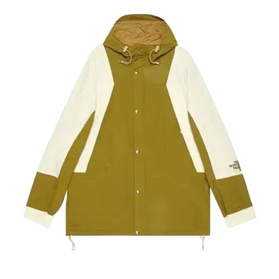 Pre-owned Gucci X The North Face Jacket 'dark Green/beige' | Men's Size Xs