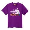 Gucci X The North Face Logo Tee 'purple'