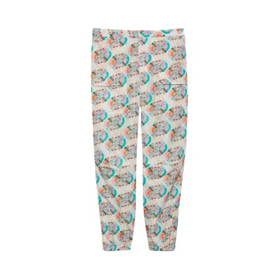 Pre-owned Gucci X The North Face Nylon Pants 'ivory/multicolor' | Cream | Men's Size S In White