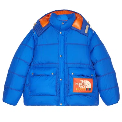 Pre-owned Gucci X The North Face Padded Jacket 'blue' | Women's Size Xxs
