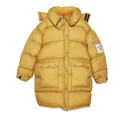 Pre-owned Gucci X The North Face Padded Jacket 'khaki' | Yellow | Women's Size Xxs