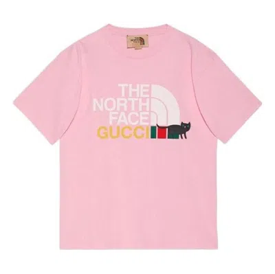 Gucci X The North Face T-shirt 'light Pink'