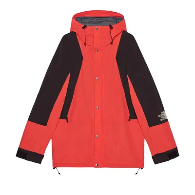 Pre-owned Gucci X The North Face Windbreaker 'red/black' | Women's Size S