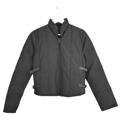 Pre-owned Gucci X Tom Ford Fall 1999 Bondage Strap Puffer Jacket In Black