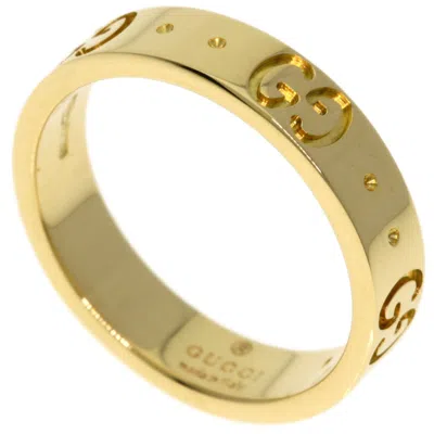 Pre-owned Gucci Yellow Band Ring ()