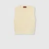 Gucci Fine Gg Cotton Sleeveless Top