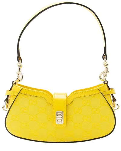 Gucci Yellow Gg Canvas