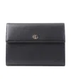 Gucci Yellow Gg Logo Handbag In Black